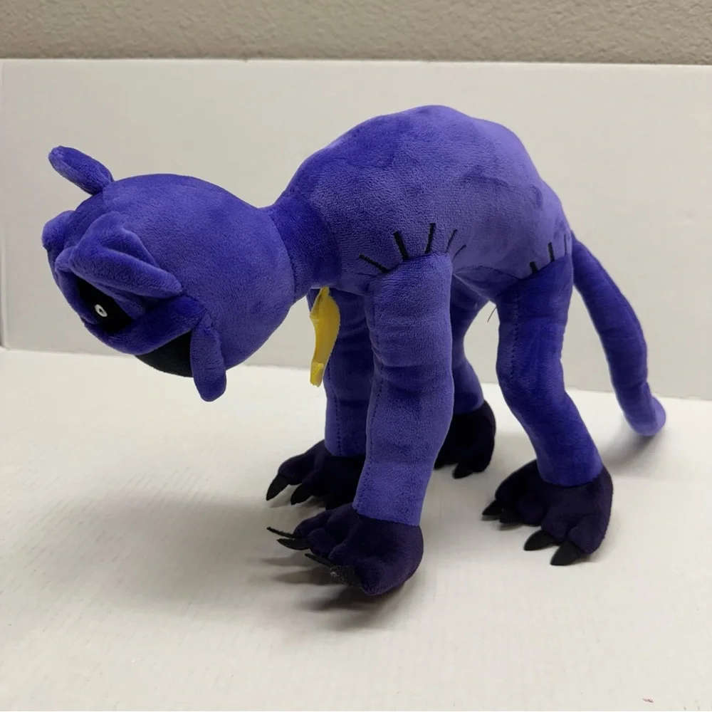 Poppy Playtime Monster CatNap Plush Toy Purple Posable Arms Legs & Tail Horror - Picture 3 of 12